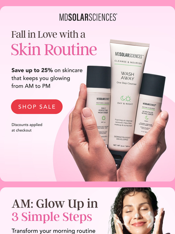 Fall in Love with a Skin Routine 💝