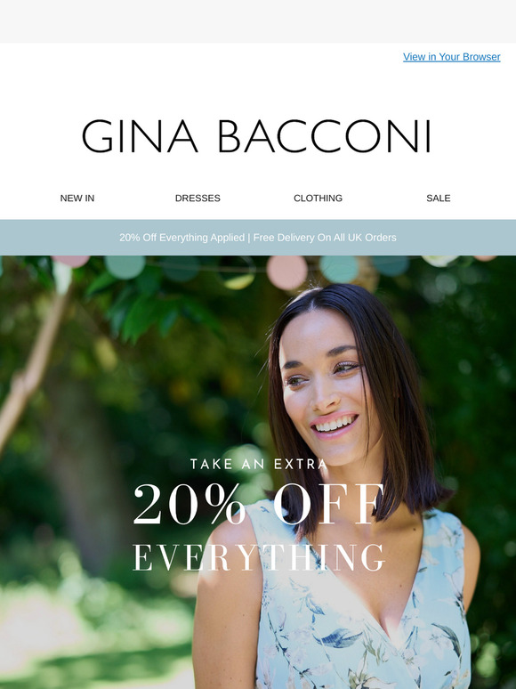 EXTRA 20% Off EVERYTHING!