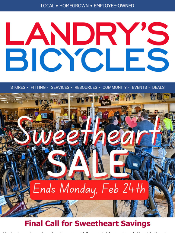 Your Next Adventure Starts with the Right Bike & Gear at a Great Value from Landry’s