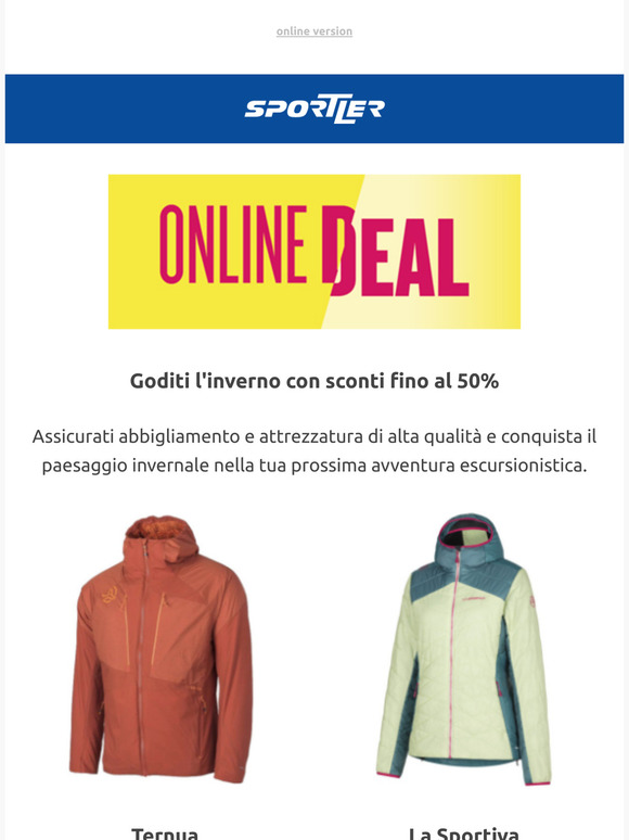 Trekking invernale: fino al -50% ❄️