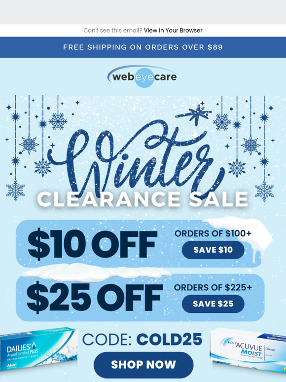 Winter Clearance = Hot Deals 🔥❄️