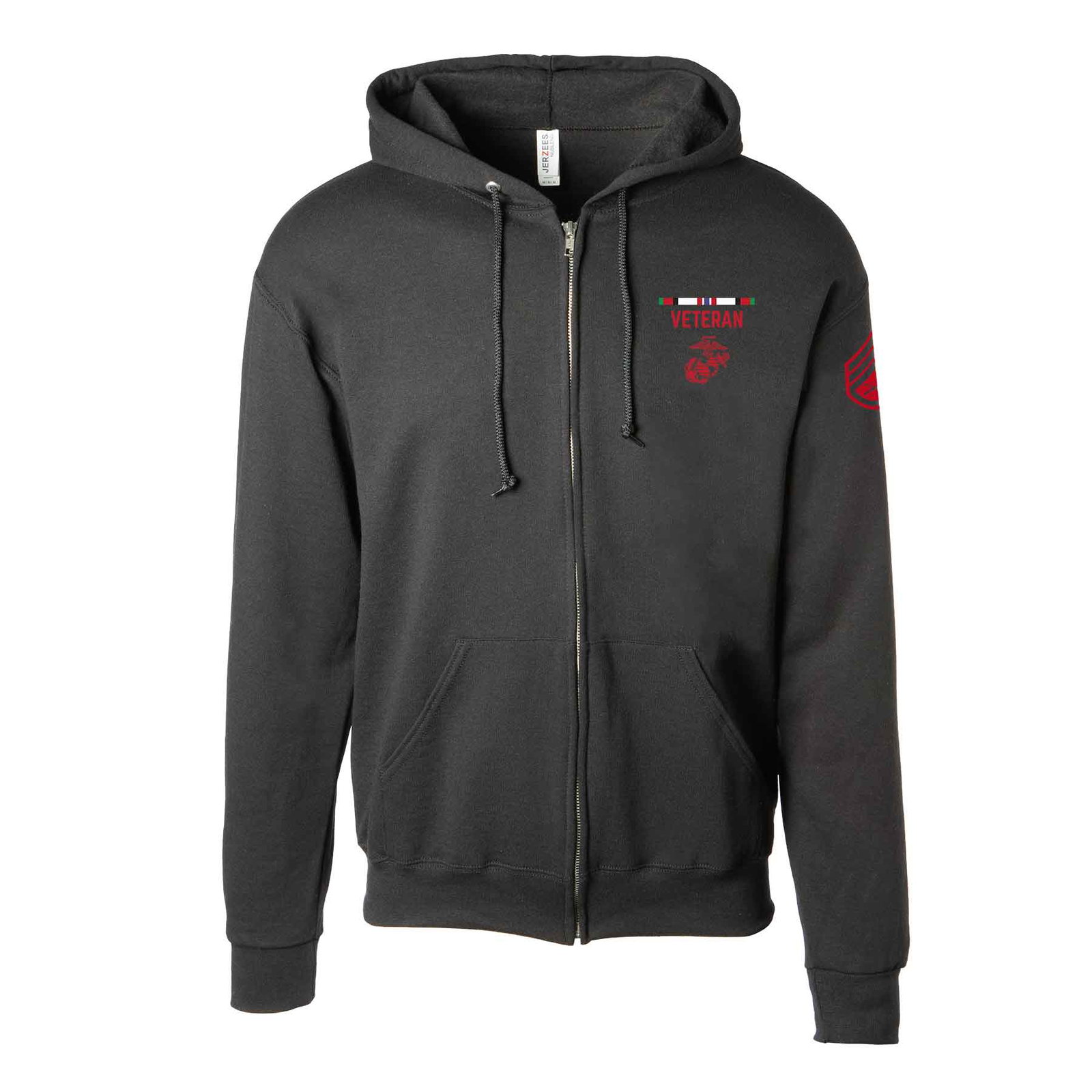 Image of Choose Your Conflict and Rank Full Zip Hoodie