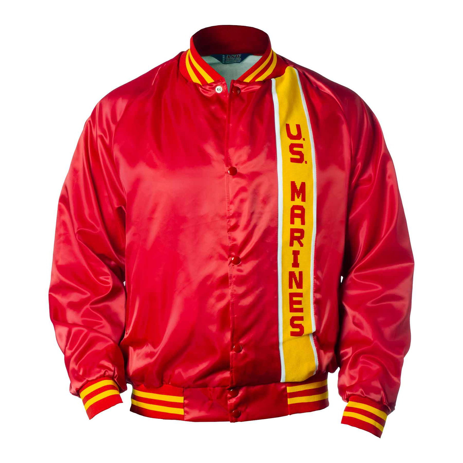 Image of Red and Gold US Marines Jacket