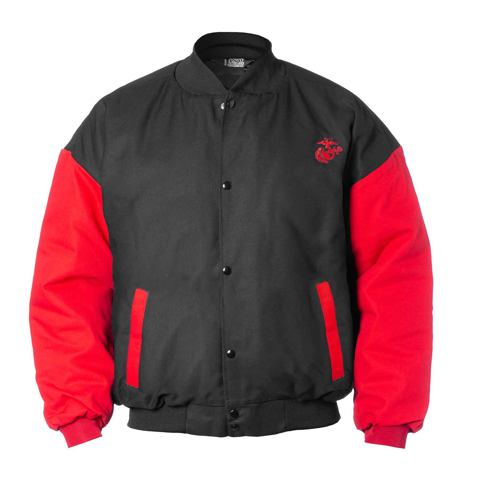 Image of Black & Red EGA Canvas Jacket