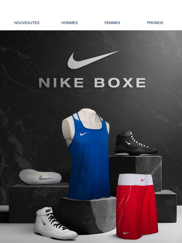 Découvre en exclusivité la nouvelle collection de boxe Nike 🥊