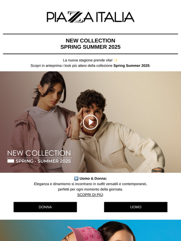 🎥 Scopri la nuova collezione SS25 in anteprima!