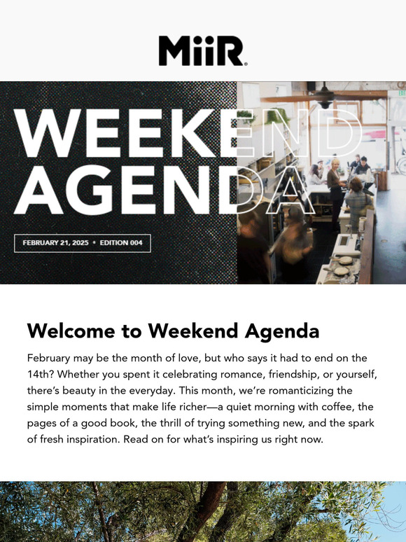 Weekend Agenda | Edition 004