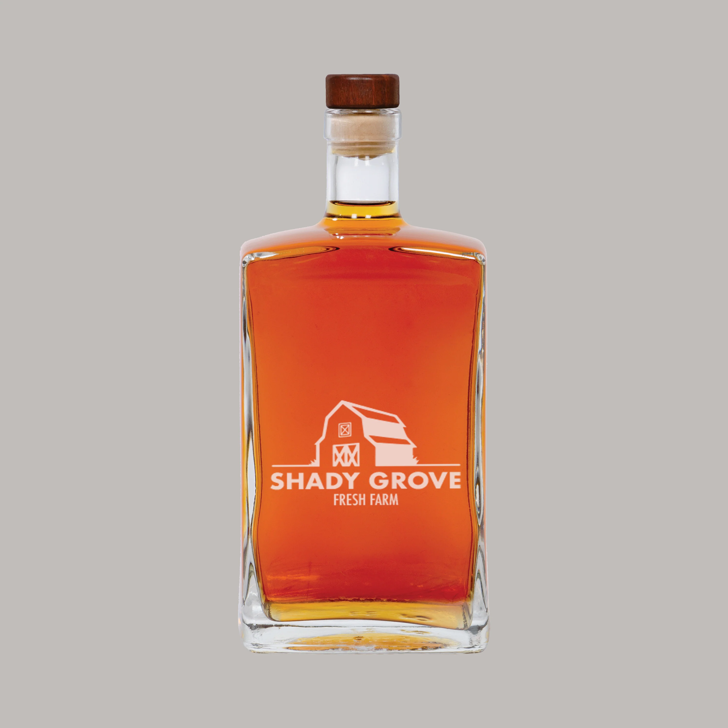 Personalized Logo Glass Decanter