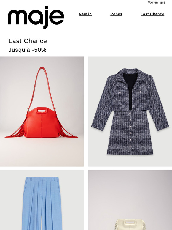 LAST CHANCE | Jusqu'à -50%