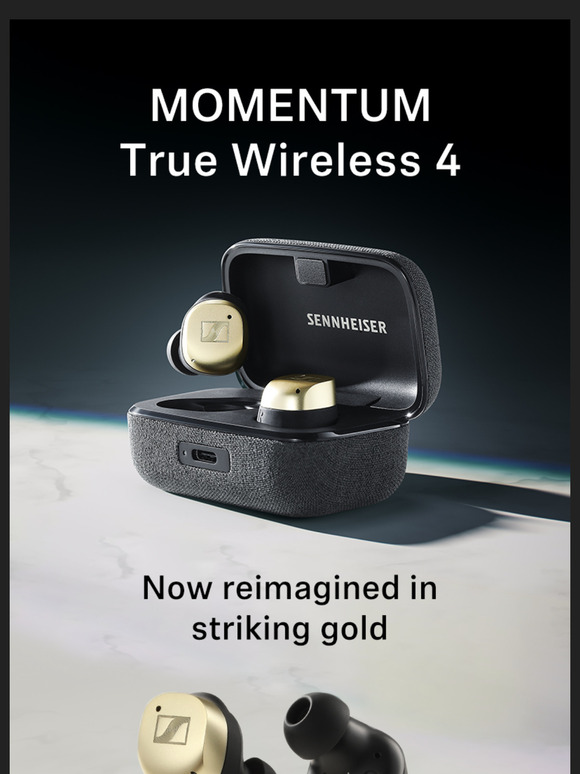 NEW stunning Gold edition now available for the MOMENTUM True Wireless 4