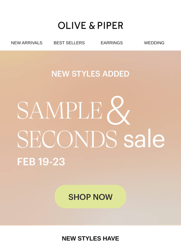 ✨ NEW STYLES ADDED TO SALE