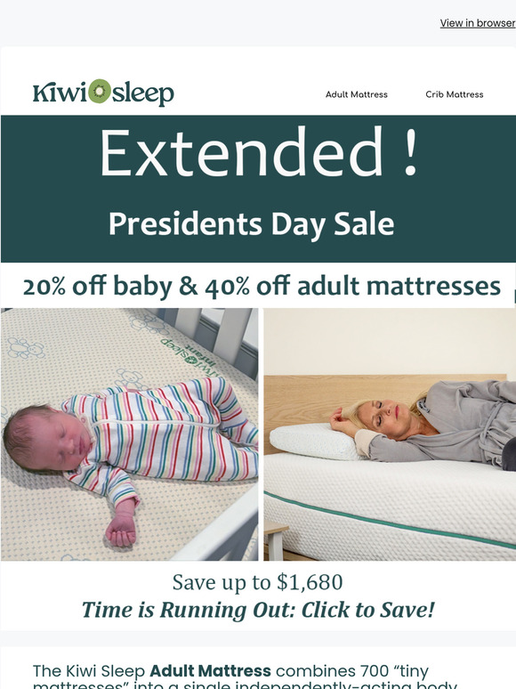 Last Chance to SAVE! - Presidents Day SALE EXTENDED!