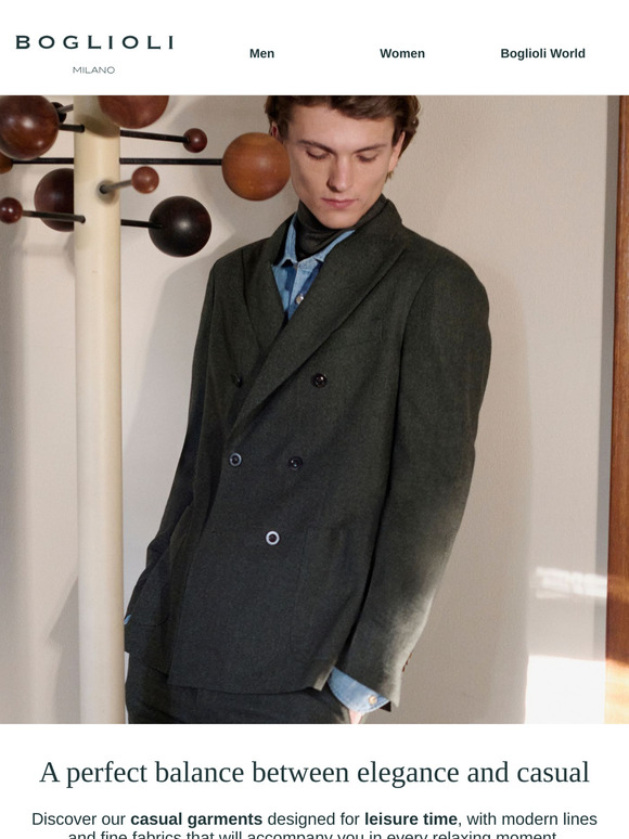 Casual look for your leisure time
