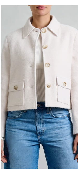 Jean Jacket In Cream