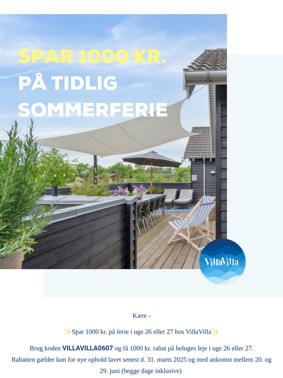 🌞Book tidlig sommerferie med eksklusiv rabat