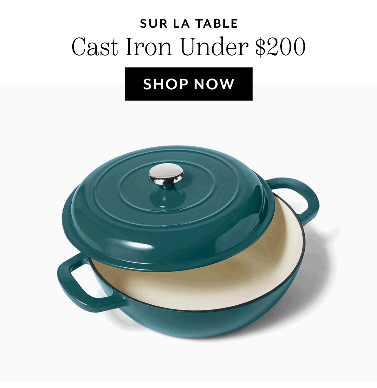 Sur La Table Our cheffavorite cast iron just got a new addition! Milled