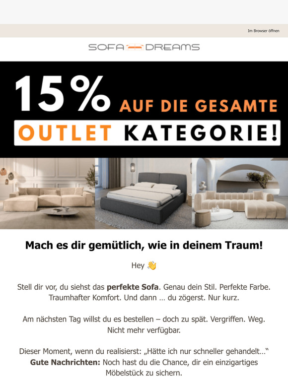 💸 Outlet-Schnäppchen - Diese Möbel gibt's nur jetzt