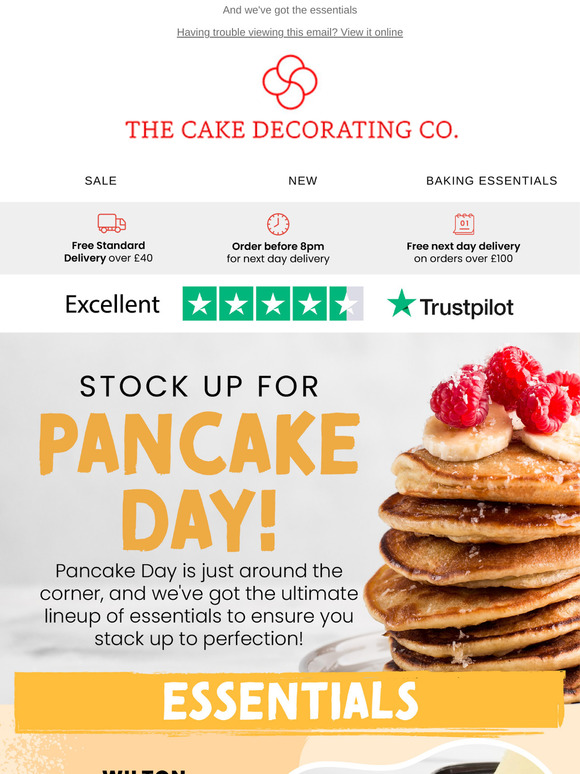 It’s almost Pancake Day…