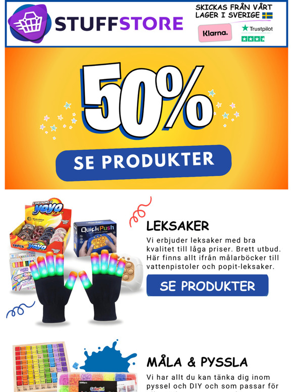 Sista chansen! 50% rabatt försvinner imorgon! 🔥