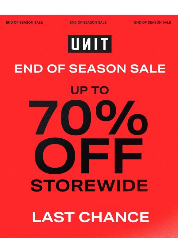 🚨 Up to 70% Off Sale - LAST CHANCE 🚨