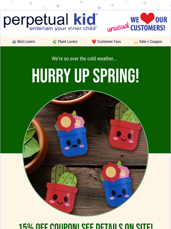Counting Down to Spring! 🌈☀️🌷🌿🐦