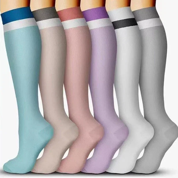 ROYALUCK Compression Socks for Women and Men(6 Pairs)-Best Support for Running, Athletic, Travel
