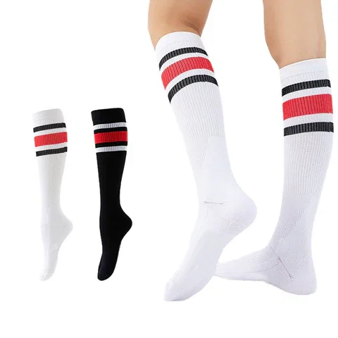 Thickened Terry Sports Football Compression Socks For Men And Women