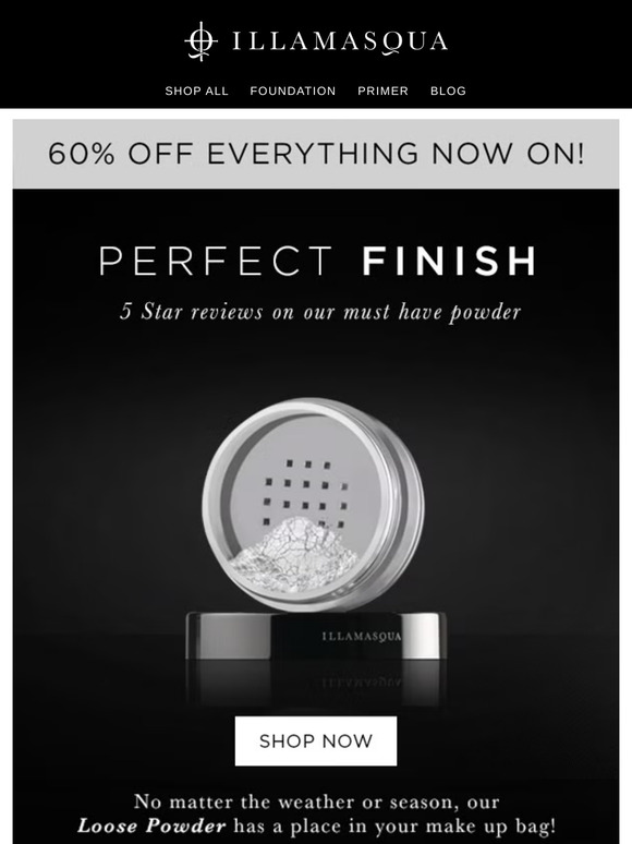 5⭐ Reviews on our must-have Powder
