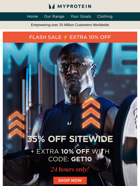 Save BIG on bestsellers: 35% off + extra 10%