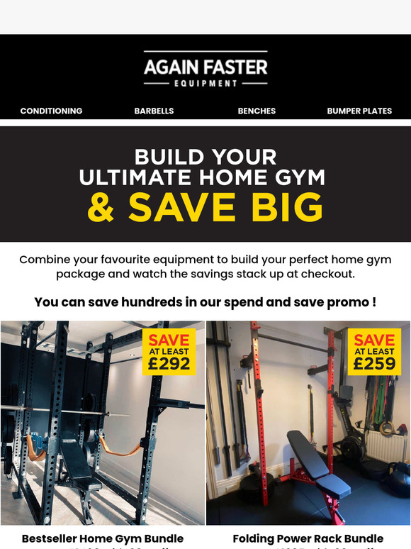 Build Your Home Gym & Save Big!