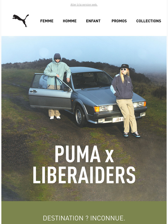 PUMA x LIBERAIDERS : en route... vers l’inconnu