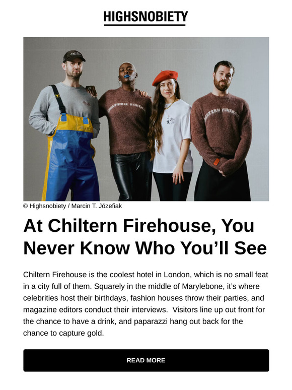 At Chiltern Firehouse, You Never Know Who You’ll See