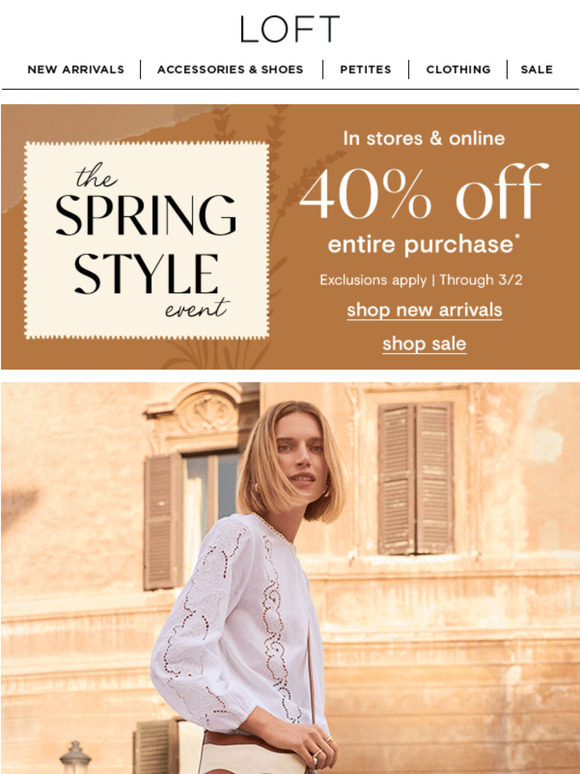 TODAY ONLY: 60% off Lou & Grey
