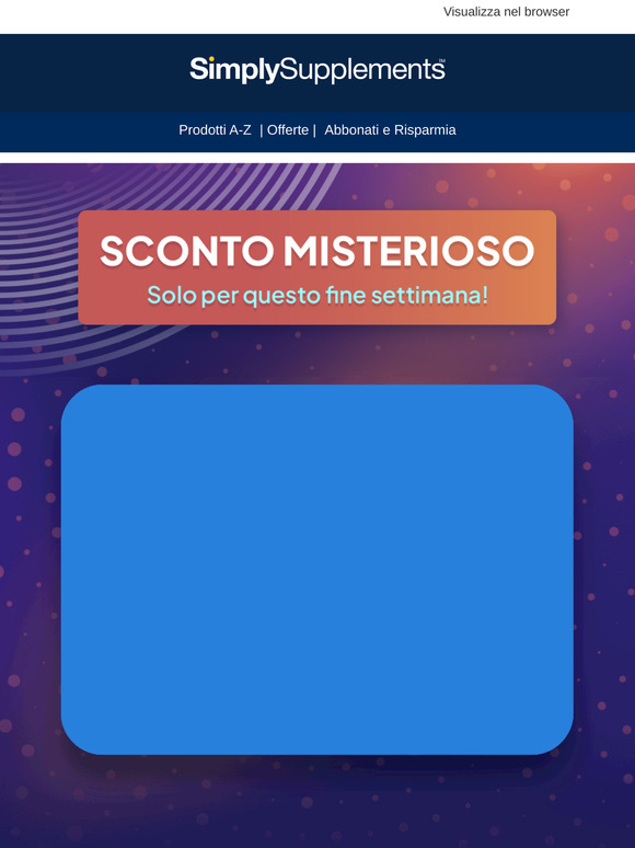 15% DI SCONTO SU TUTTO