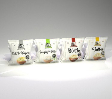 Farmer Jon's (16) Bags Single Serve Gourmet Popped Popcorn