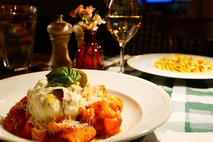Tvårätters italiensk middag på Michelangelo i Gamla Stan