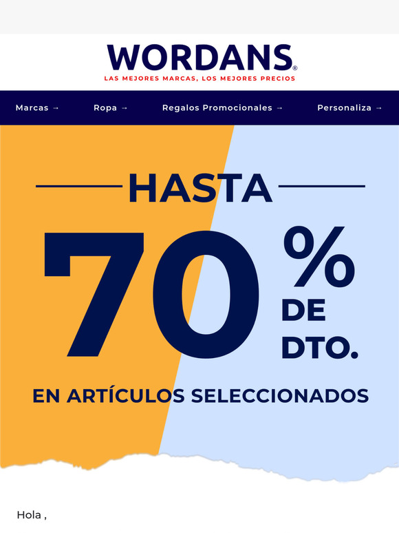 Re: ¡obtén hasta 70% de descuento hoy!