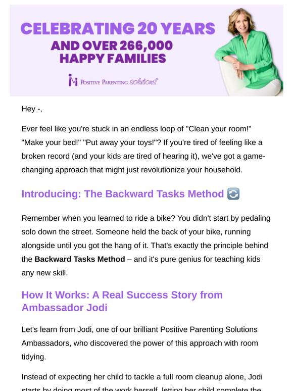 The Magic of Backward Tasks
