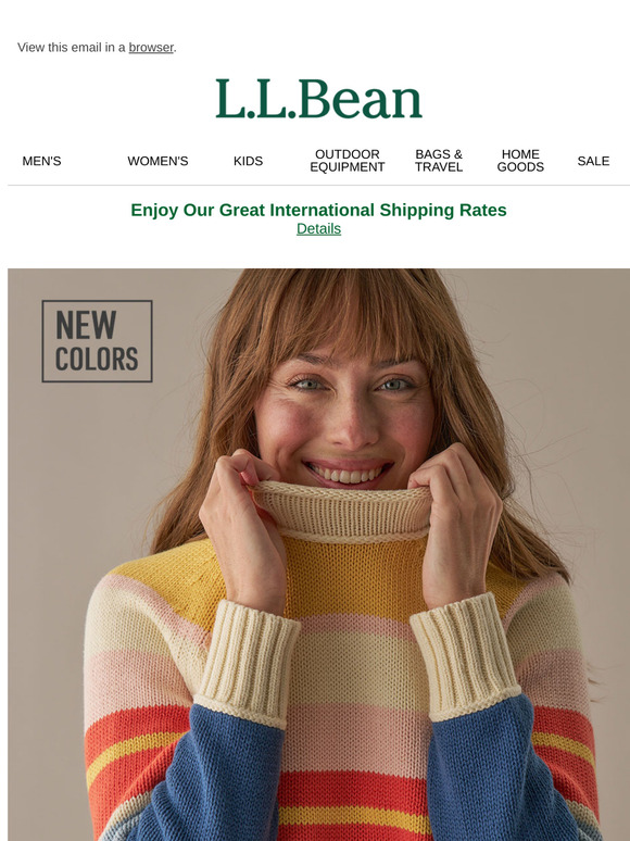 Original Signature Sweater: Now in Stripes