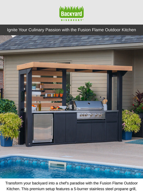 Get Ready for Spring Cooking with Backyard Discovery Outdoor Kitchens!