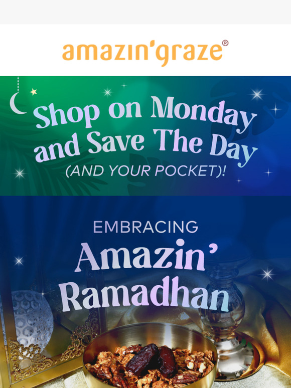 Your Amazin’ Ramadan Starts Here! ✨