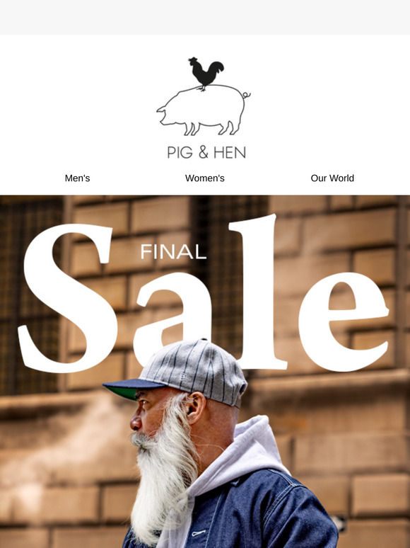 Last Days of Final Sale: 40-50% Off 🚨