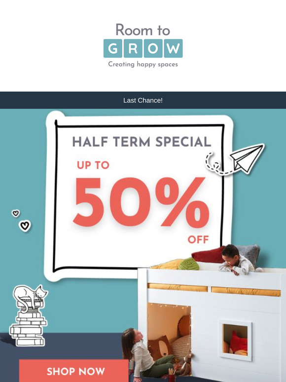 It's the End of our Half Term Special!