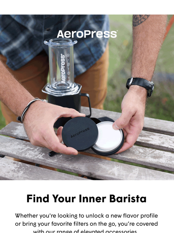 Get Creative with AeroPress Accessories 😀