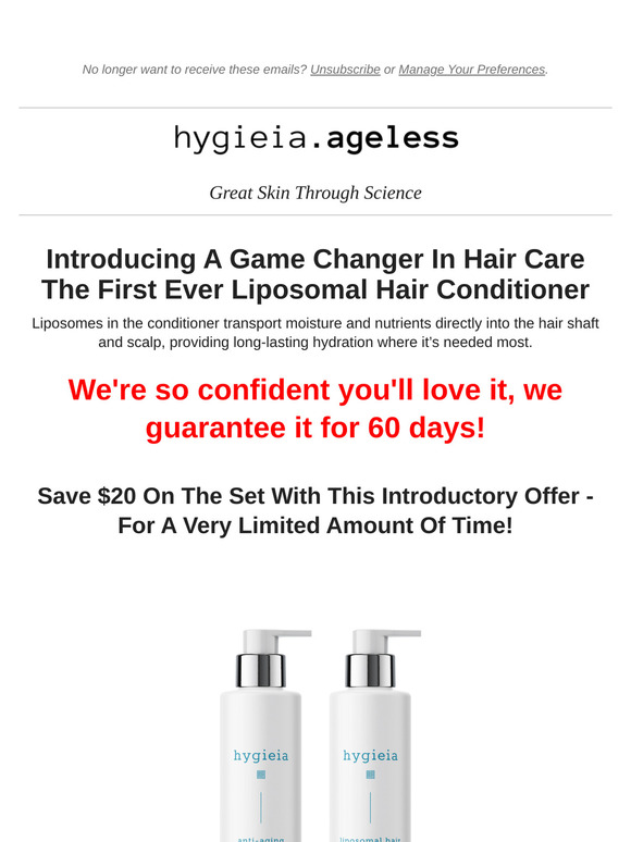 👩‍🦰 Try Our New Shampoo & Liposomal Conditioner 👩‍🦰