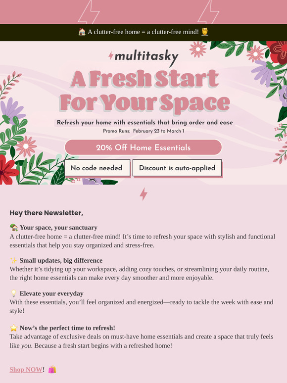 🏠✨ Refresh, Reset, Reorganize!