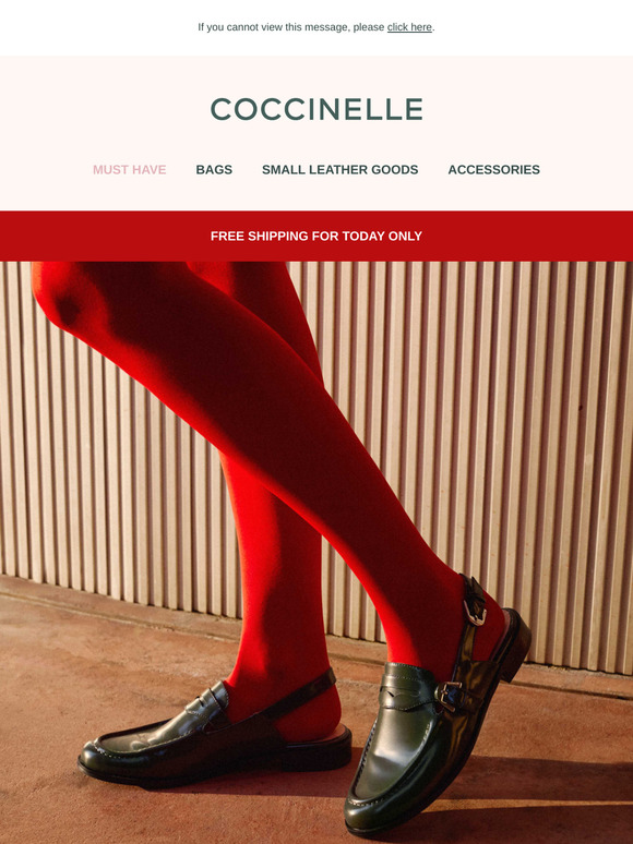 New shoes: discover Coccinelle Lord | FREE SHIPPING
