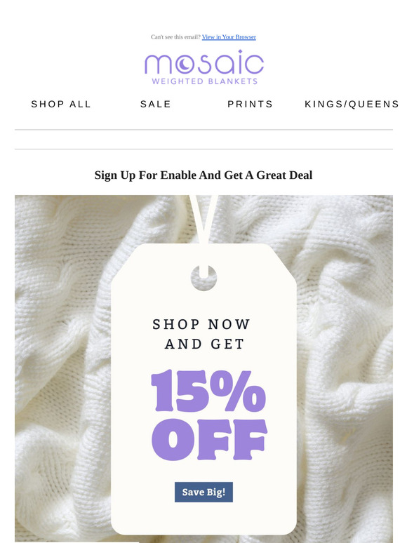 Discover Enable and Save Big Today!
