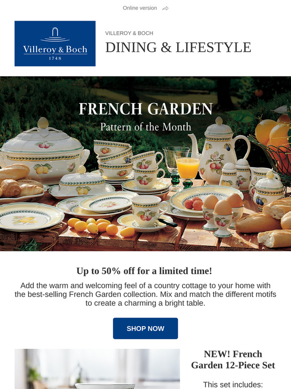 French Garden: Pattern of the Month