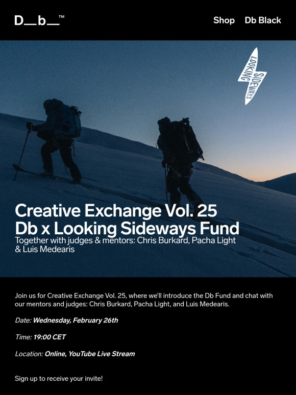 You have been invited to Creative Exchange Vol.25